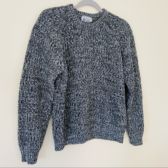 Vintage Nuovo long sleeve crew neck wool blend pullover sweater - Picture 8 of 8